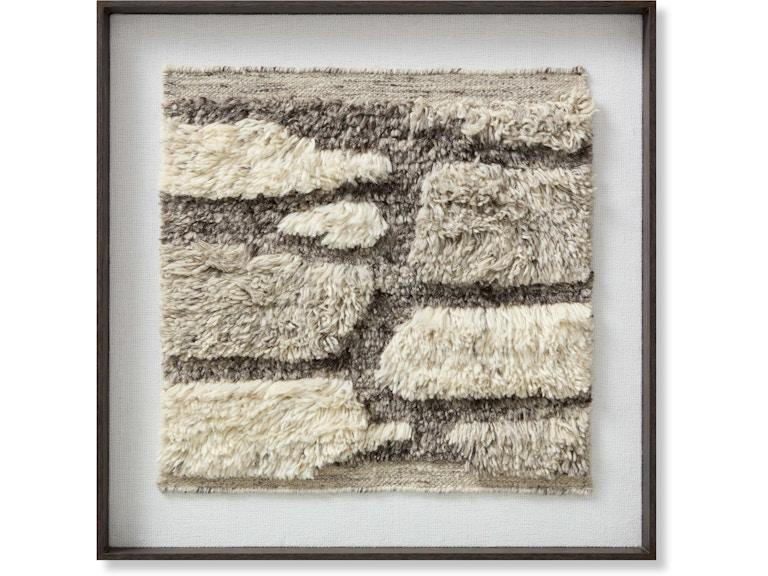 Loloi Art COBBLESTONE 2'7" X 2'7" WALL ART AW0410COBBLIVGYA048 at Norwood Furniture