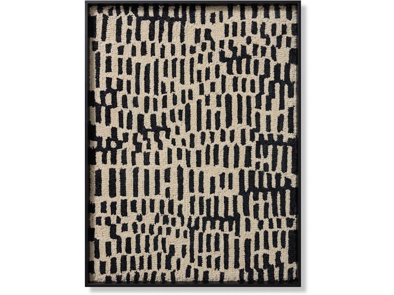 Loloi Art CUSCO 2'8" X 3'6" WALL ART AW0407CUSCOIVBLZ186 at Norwood Furniture