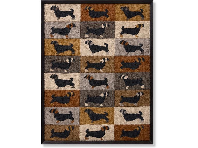 Loloi Art DACKEL 2'8" X 3'5" WALL ART AW0402DACKEBRGYZ640 at Norwood Furniture