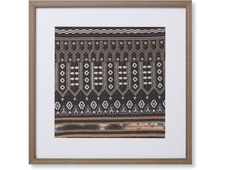Loloi Art DIWALI 2'2" X 2'2" WALL ART AW0350DIWALBLMLA035 at Norwood Furniture