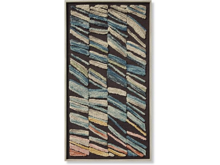 Loloi Art DRAFTY 4'5" X 2'5" WALL ART AW0379DRAFTBLMLZ507 at Norwood Furniture