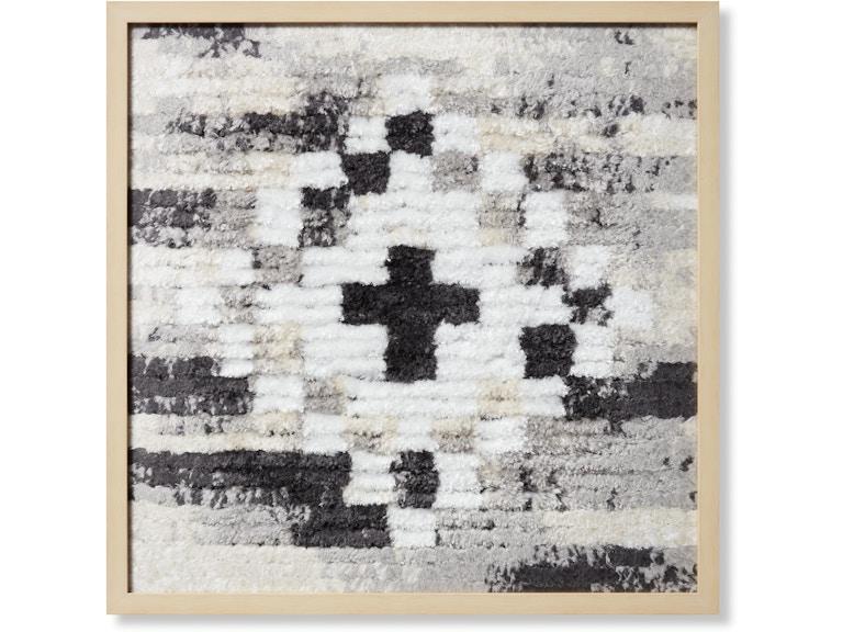 Loloi Art FETE 2'2" X 2'2" WALL ART AW0295FETEXGYIVA035 at Norwood Furniture