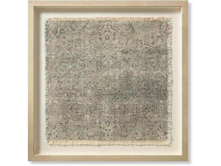 Loloi Art FREDERICKSBURG 2'2" X 2'2" WALL ART AW0404FREDEIVBLA035 at Norwood Furniture