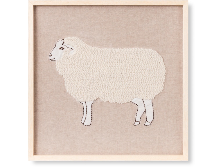 Loloi Art GOOD SHEPHERD 1'8" X 1'9" WALL ART AW0005GOODSHBHGRA024 at Norwood Furniture
