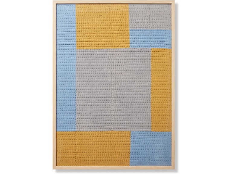 Loloi Art HEADLINE 3'4" X 4'8" WALL ART AW0332HEADXGOGYZ363 at Norwood Furniture