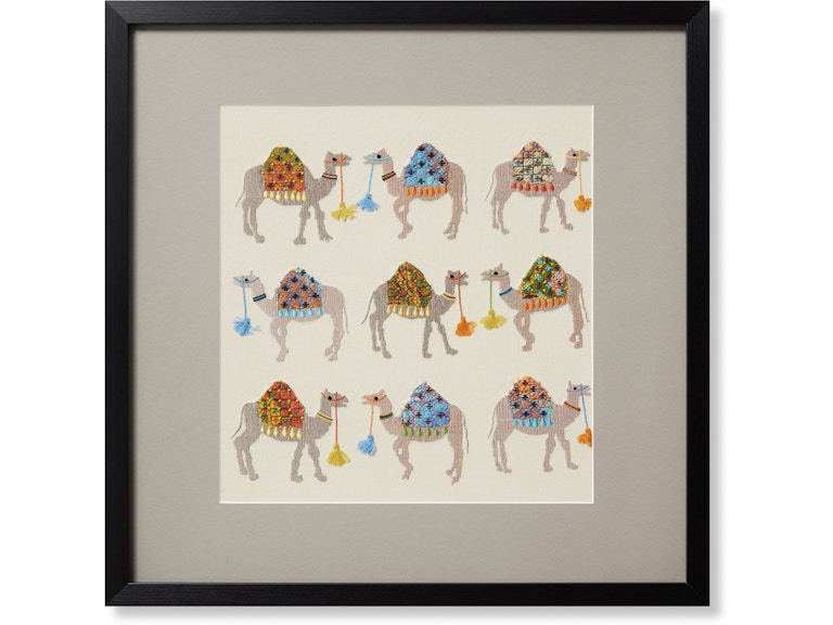 Loloi Art HUMP DAY 2'2" X 2'2" WALL ART AW0355HUMPDNAMLA035 at Norwood Furniture