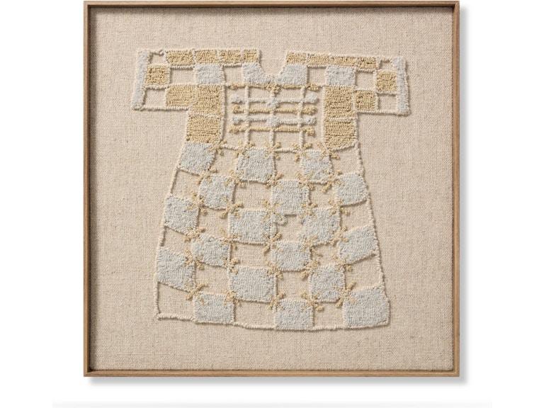 Loloi Art KAFTAN 2'9" X 2'9" WALL ART AW0408KAFTABEGYA051 at Norwood Furniture