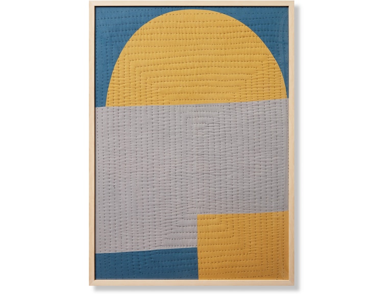 Loloi Art LINGO 3'4" X 4'8" WALL ART AW0330LINGXBBGOZ363 at Norwood Furniture