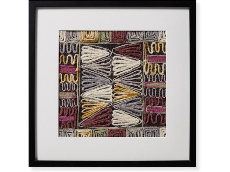Loloi Art MARLEY 1'8" X 1'8" WALL ART AW0285MARLYBLMLA023 at Norwood Furniture