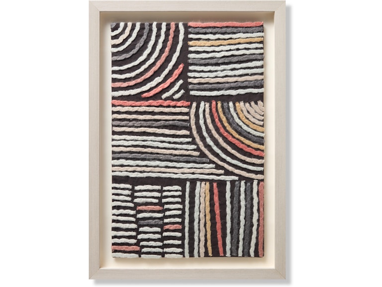 Loloi Art MATRIX 2'4" X 1'8" WALL ART AW0372MATRIBRBEZ505 at Norwood Furniture