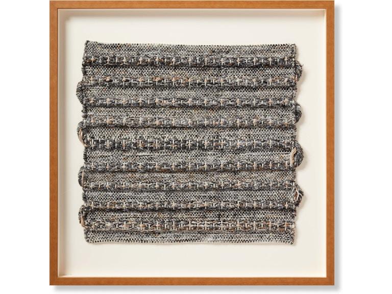 Loloi Art MEANDER 2'4" X 2'4" WALL ART AW0238MEADRGYIVA039 at Norwood Furniture