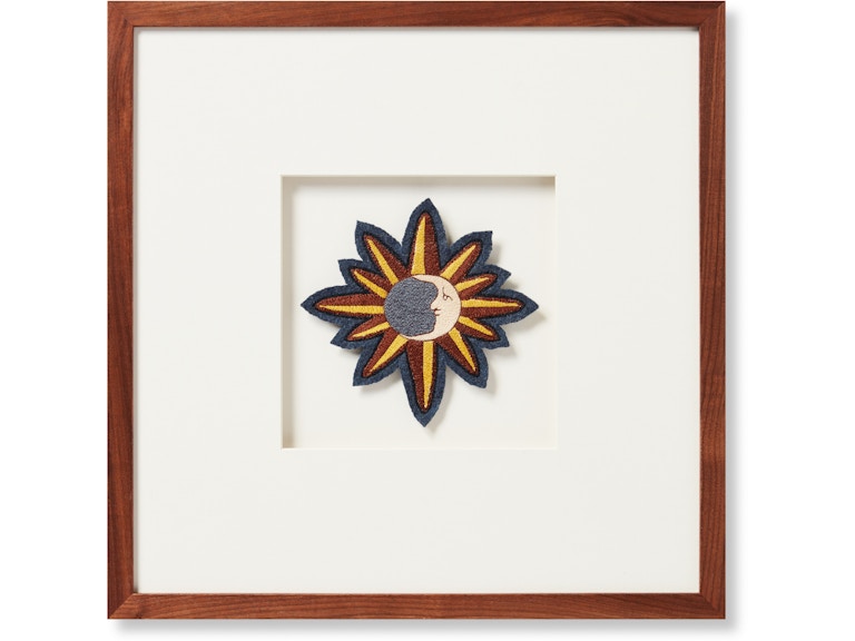 Loloi Art MYSTIC PATCH 1'4" X 1'4" WALL ART AW0264MYSTCBBBRA009 at Norwood Furniture