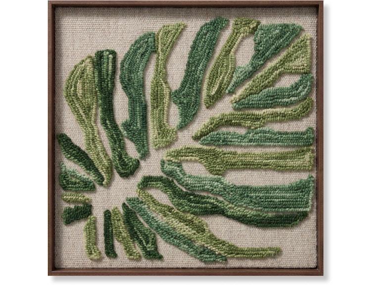 Loloi Art SANDALAND 2'1" X 2'1" WALL ART AW0401SUNDLGRIVA033 at Norwood Furniture