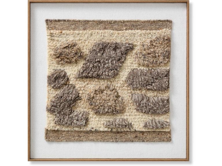 Loloi Art STONEWALL 2'7" X 2'7" WALL ART AW0410STONEBRGYA048 at Norwood Furniture