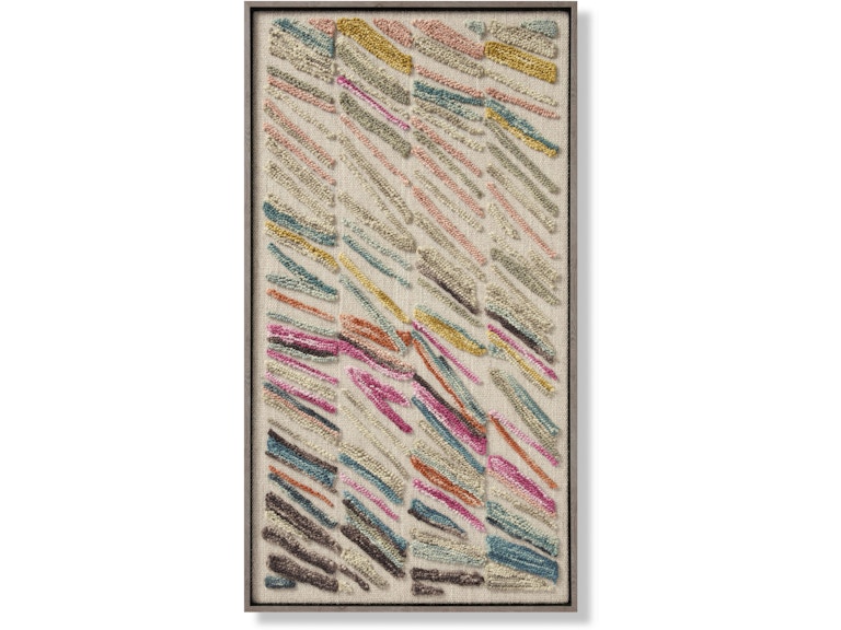 Loloi Art SWEPT UP 4'4" X 2'4" WALL ART AW0378SWEPTBEMLZ146 at Norwood Furniture