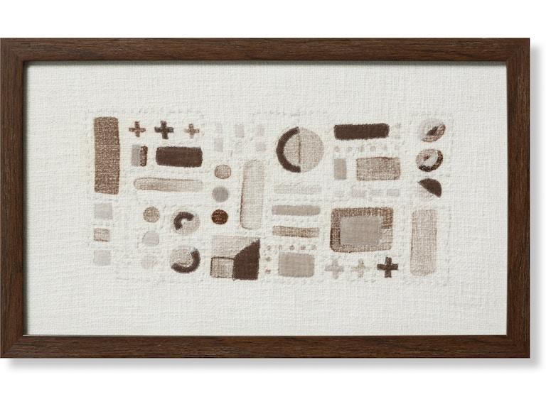 Loloi Art TALIESEN 1'2" X 2'2" WALL ART AW0314TALIXIVGYZ361 at Norwood Furniture