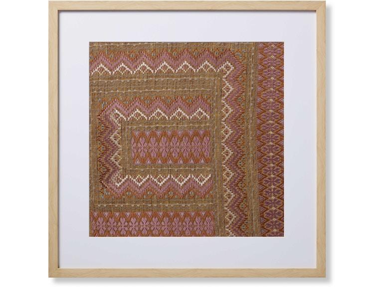 Loloi Art TANTA 2'6" X 2'6" WALL ART AW0608TANTAPIRUZ051 at Norwood Furniture