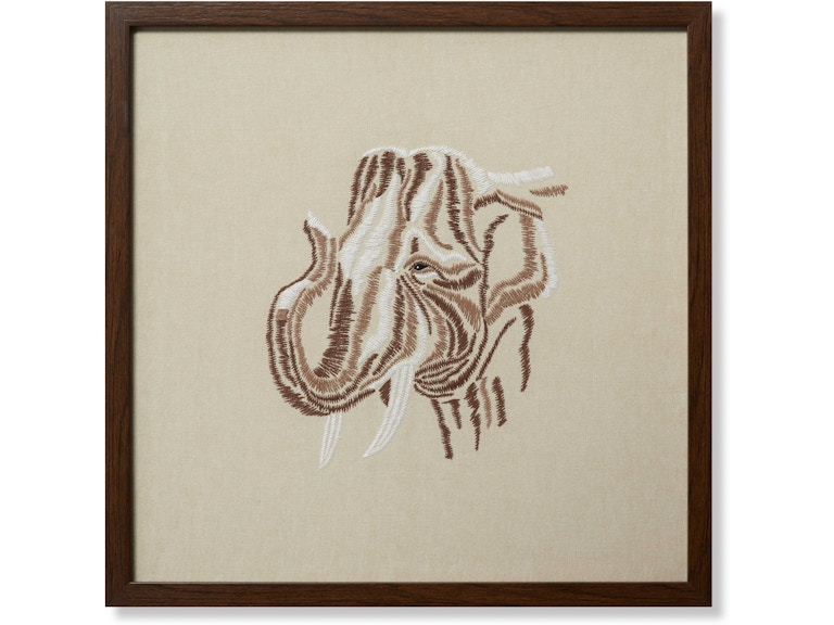 Loloi Art TISK TUSK 2' X 2' WALL ART AW0326TISKXBEIVA029 at Norwood Furniture