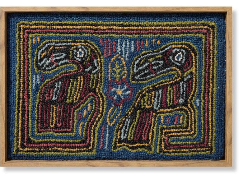 Loloi Art TUCAN 2'2" X 1'6" WALL ART AW0400TUCANMLBLZ436 at Norwood Furniture