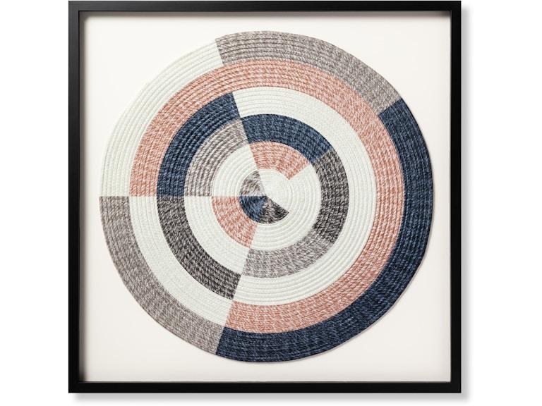 Loloi Art TWEZZLE 3'4" X 3'4" WALL ART AW0203TWZZLMLGYA056 at Norwood Furniture