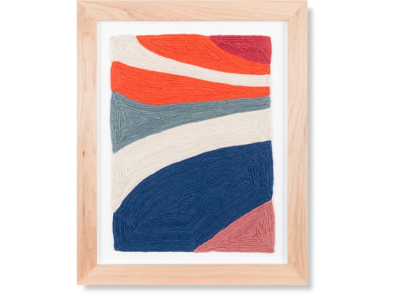 Loloi Art UPDRAFT 2'4" X 2'8" WALL ART AW0011UPDRAORNVA040 at Norwood Furniture