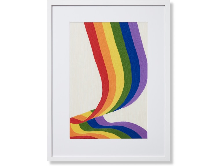 Loloi Art WAVE 2'5" X 1'10" WALL ART AW0364WAVEXMLIVZ455 at Norwood Furniture