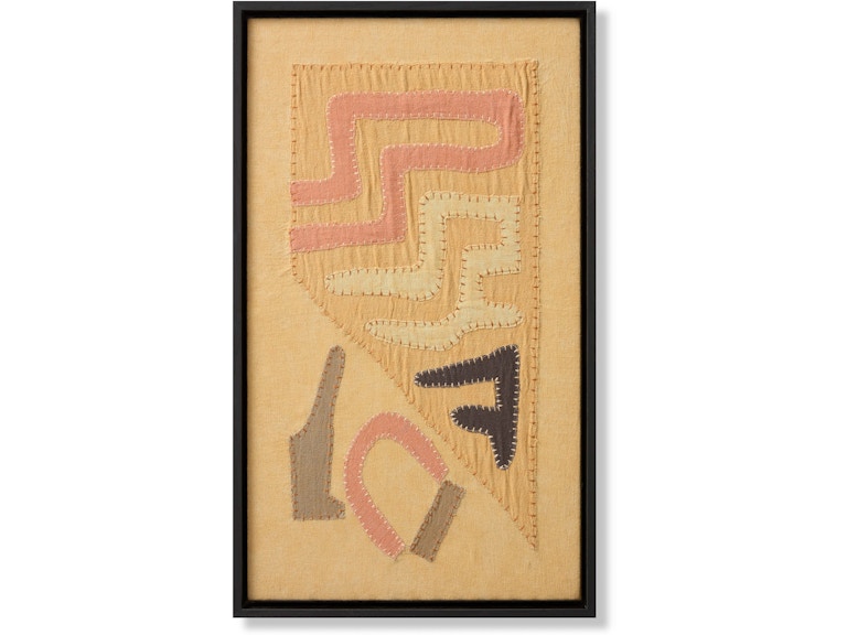 Loloi Art WOOD FRAME 2'7" X 1'6" WALL ART AW0415GUBANTNSQZ822 at Norwood Furniture