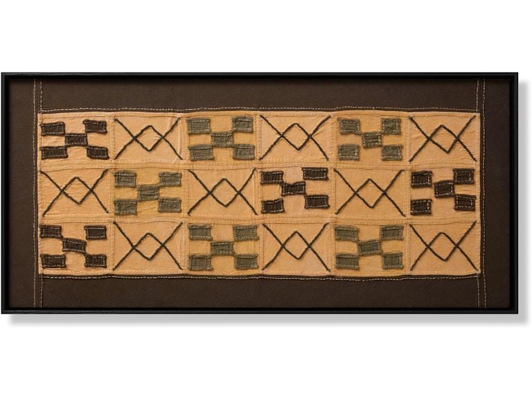 Loloi Art WOOD FRAME 5'1" X 2'5" WALL ART AW0416KAROOTNBRZ823 at Norwood Furniture