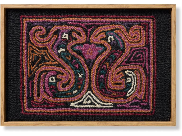 Loloi Art YALA 2'2" X 1'6" WALL ART AW0400YALAXMLBLZ436 at Norwood Furniture