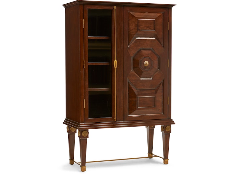 Maitland-Smith Bar and Game Room Art Bar Cabinet CJ8369-51 at Norwood Furniture