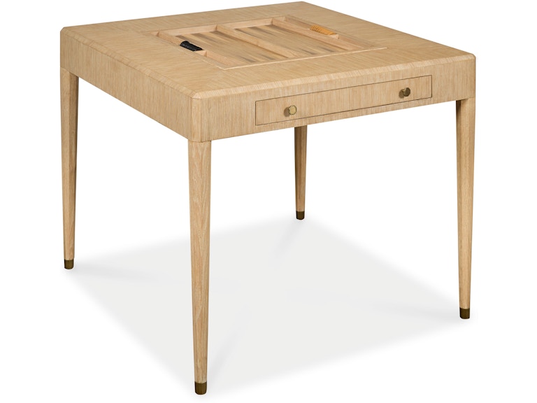 Maitland-Smith Bar and Game Room Karina Game Table 8428-31 at Norwood Furniture