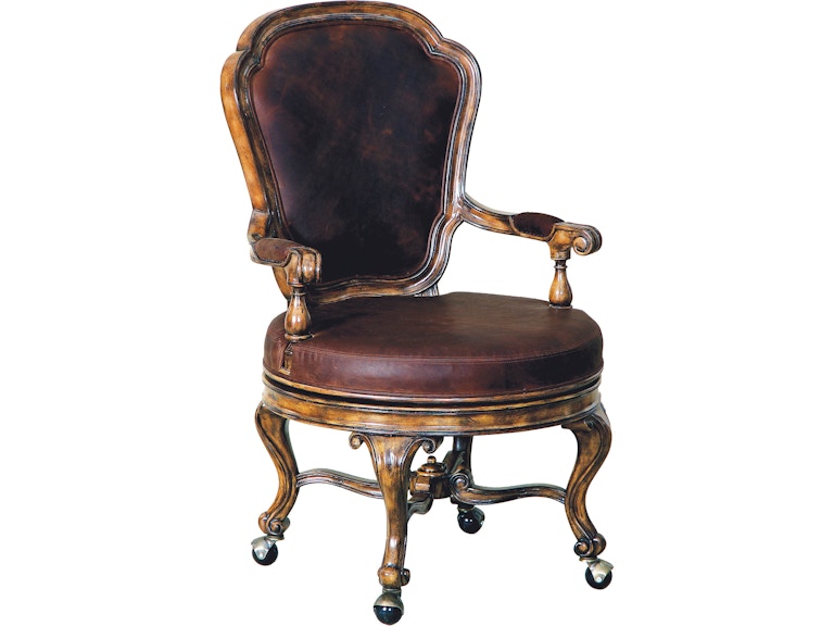 Maitland-Smith Bar and Game Room Louis Game Chair 8105-43 at Norwood Furniture