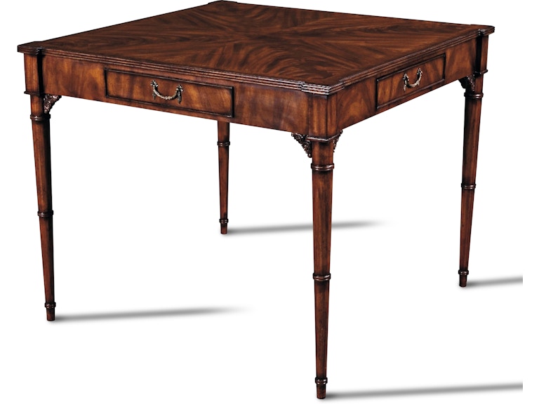 Maitland-Smith Bar and Game Room Stewart Card Table (Sh05-110107m) 89-0905 at Norwood Furniture