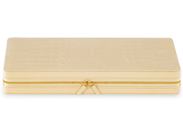 Maitland-Smith Bar and Game Room Travel Backgammon Board Cream 8462-11-C at Norwood Furniture