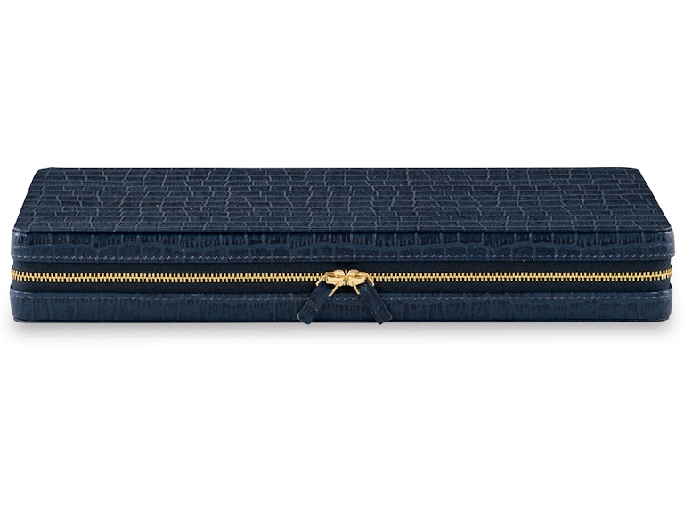 Maitland-Smith Bar and Game Room Travel Backgammon Board Blue 8462-11-B at Norwood Furniture