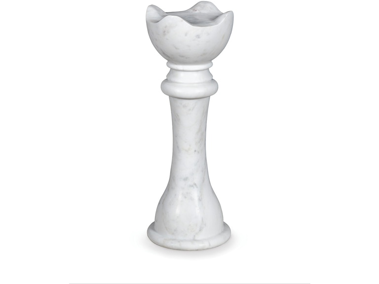 Maitland-Smith Bar and Game Room White Chess Table Queen 8456-30-W at Norwood Furniture
