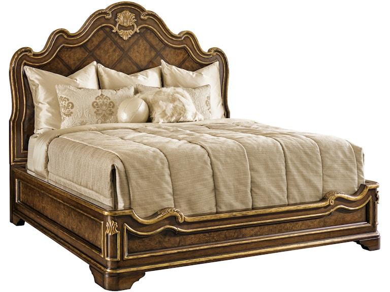 Maitland-Smith Bedroom Aria King Panel Bed 88-0111 at Norwood Furniture