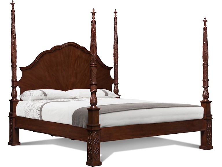 Maitland-Smith Bedroom Cecil King Bed (Sh23-071113m) 89-1302 at Norwood Furniture