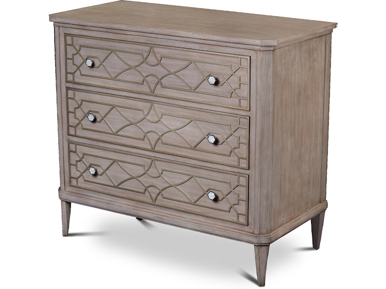 Maitland-Smith Bedroom Pearlescent Chest Of Drawers (Sh14-060818) 89-0804 at Norwood Furniture