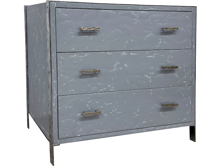 Maitland-Smith Bedroom San Juan Chest Of Drawers - Mist HM1287-2 at Norwood Furniture