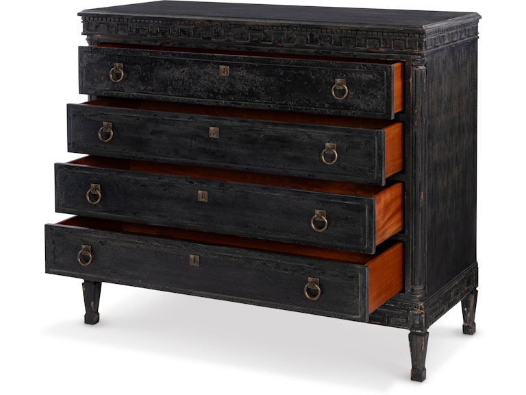 Maitland-Smith Bedroom Tate Chest 8469-50 at Norwood Furniture
