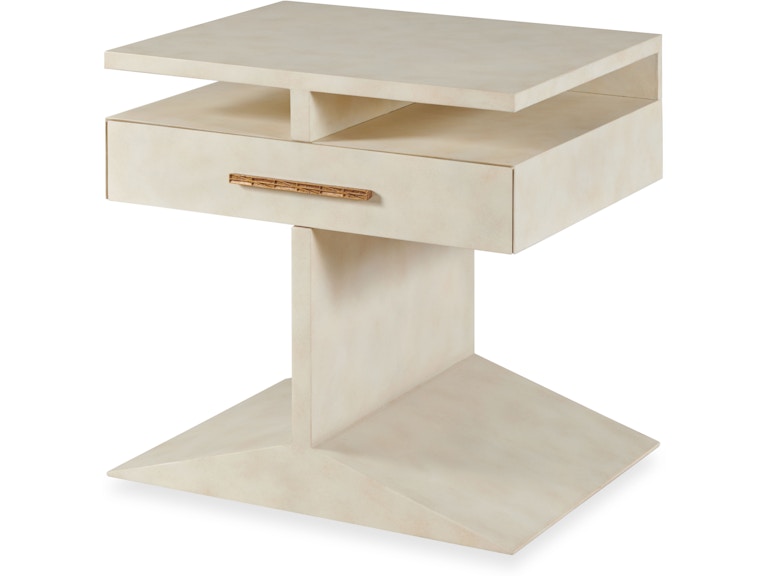 Maitland-Smith Bedroom Theodor Bed Side Table 8430-32 at Norwood Furniture