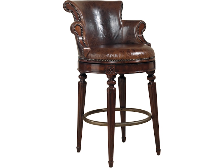 Maitland-Smith Casual Dining Alec Barstool 8115-42 at Norwood Furniture