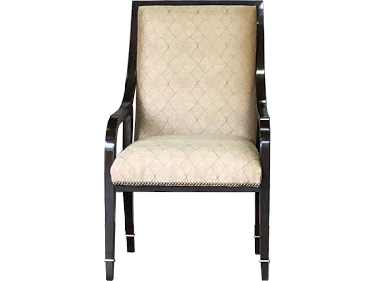 Maitland-Smith Casual Dining Bolero Arm Chair 88-0546 at Norwood Furniture