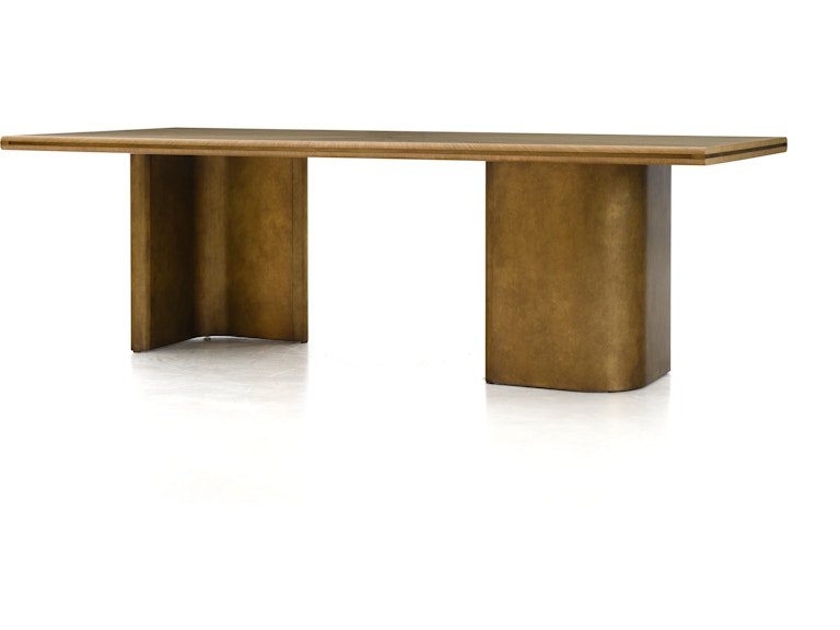Maitland-Smith Casual Dining Elvira Starburst Dining Table Natural 8433-35 at Norwood Furniture