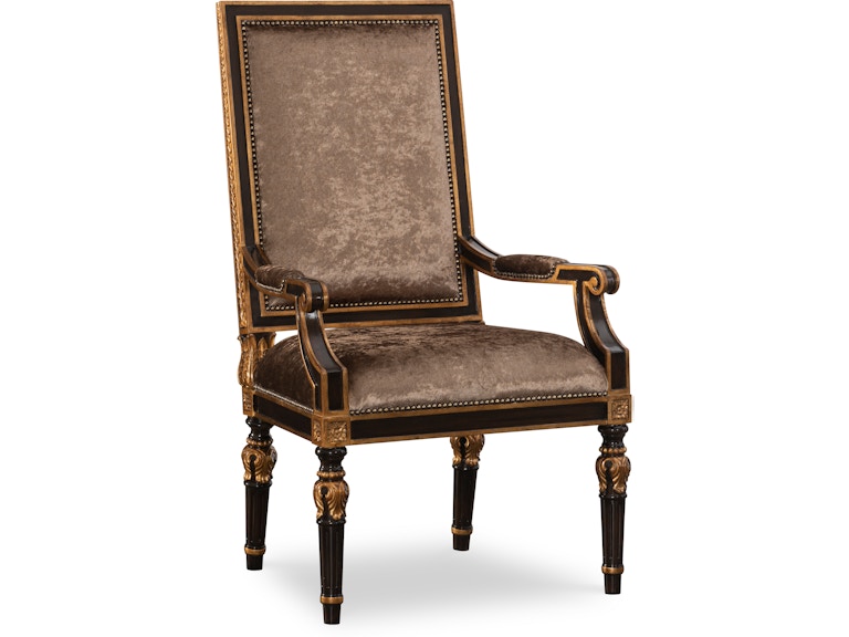 Maitland-Smith Casual Dining Grand Traditions Arm Chair 88-0346 at Norwood Furniture