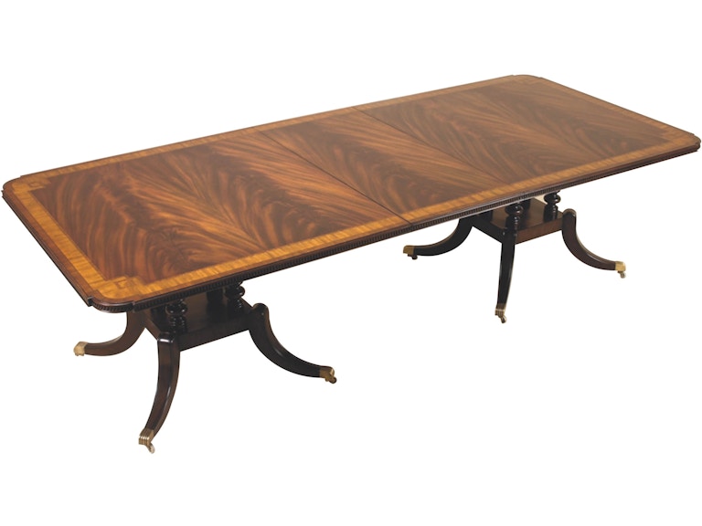Maitland-Smith Casual Dining Greek Key Dining Table 8105-35 at Norwood Furniture
