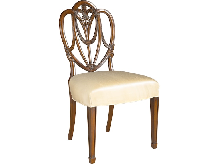Maitland-Smith Casual Dining Heart Side Chair 8109-40 at Norwood Furniture