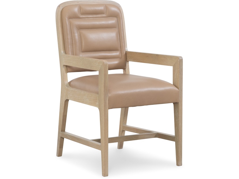 Maitland-Smith Casual Dining Josef Arm Chair 8431-41 at Norwood Furniture