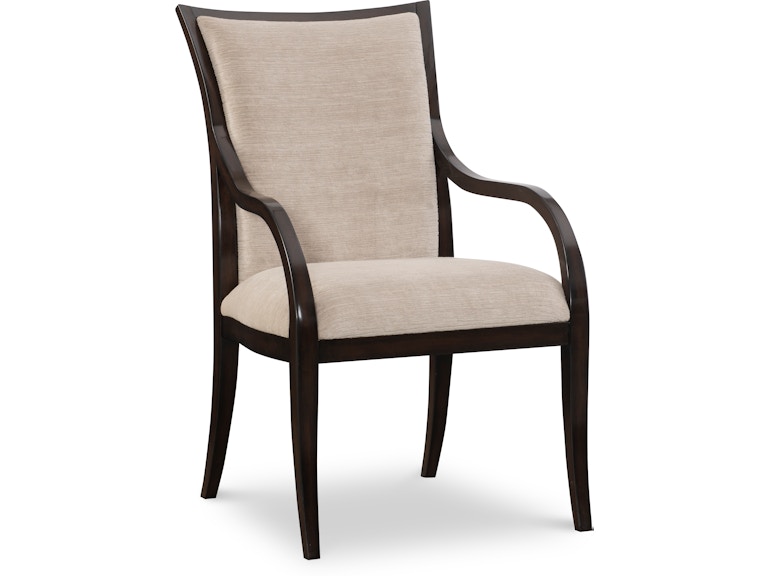 Maitland-Smith Casual Dining Lyric Arm Chair 88-0246 at Norwood Furniture